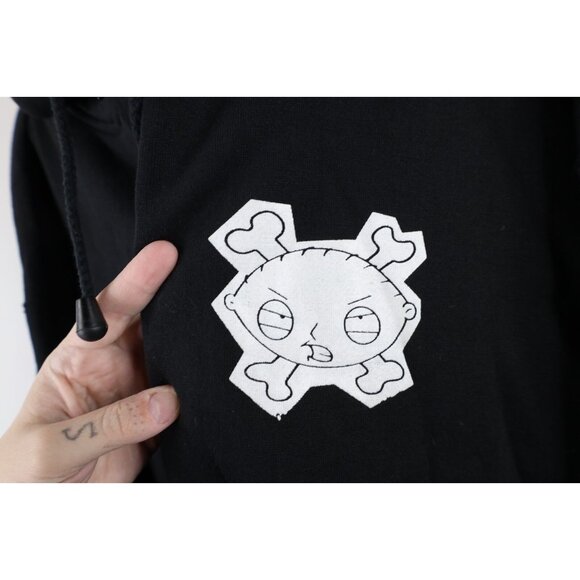 Vintage Y2K Family Guy Mens 2XL XXL Parody Stewie Breaking Bad Full Zip Hoodie - Picture 4 of 14